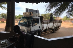 The morning before we leave Cuamba to distribute the rice