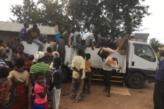 distribution of rice