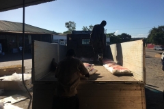 Loading 2000 kg of rice in Pemba