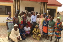 Meeting with widows