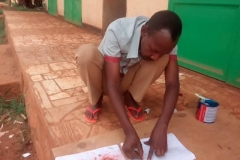 Manufacture of a device for charcoal production