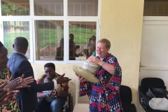 Besuch der Naome Witwengruppe nahe Kigali
