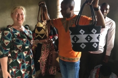 Besuch einer Witwengruppe in der Westlichen Provinz von Rwanda
