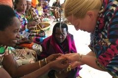 Besuch der Naome Witwengruppe nahe Kigali