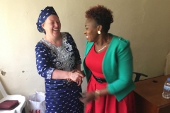 Kigali - talking to local leaders