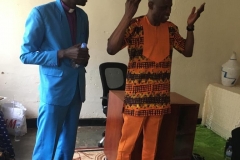 Kigali - talking to local leaders